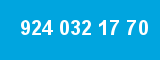 924 032 17 70